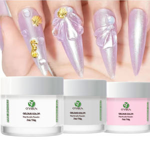Proveedor profesional de <span class=keywords><strong>uñas</strong></span> Oyafun, polvo acrílico transparente desnudo brillante para sistema acrílico de polvo de <span class=keywords><strong>uñas</strong></span> - Product Image 4