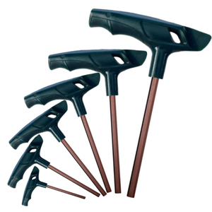 Bền 8mm cánh tay dài t xử lý mô-men xoắn cờ lê với nhựa xử lý hệ thống Metric tùy chỉnh OEM hỗ trợ allen key cho thắt chặt - Product Image 5