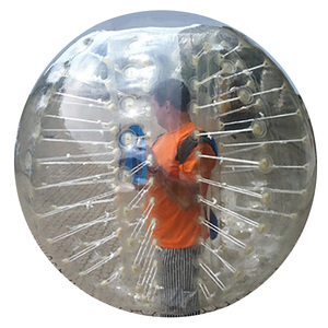Waterhan <strong>Bubble</strong> Playground Multi-player Water Group Building Game Props Adult Inflatable PVC ZORB <strong>Rolling</strong> Ball 120cm 20kg+ - Product Image 1