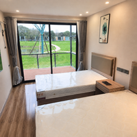 Casa Container Prefabbricata Smontabile da 20 Piedi, Appartamento Temporaneo Mobile, Ufficio, Campo di Lavoro
