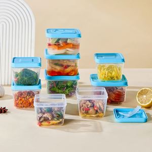Customized Superposition Seal Leakproof Smooth Transparent PP Microwave Oven Heating <b>Lunch</b> <b>Box</b> - Product Image 1