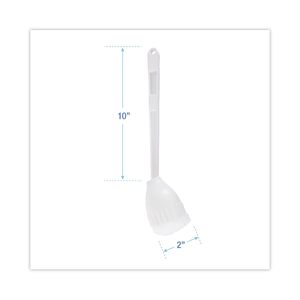 Boardwalk 528121 2-Inch Cone Head Plastic Bowl <b>Mops</b> with 10-Inch <b>Handle</b>-White 25-Piece Per Carton Multi-Purpose Cleaners - Product Image 1