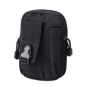 Sac banane multifonctionnel unisexe pour sports de plein air, motif lettres, design tactique Molle, étanche, fermeture éclair, Oxford, pour téléphone portable - Product Image 5