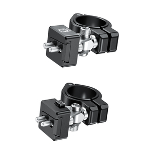 Projecteur LED de moto haute luminosité lumière externe bicolore intégrée avec support en aluminium à démontage rapide nouveau modèle - Product Image 2