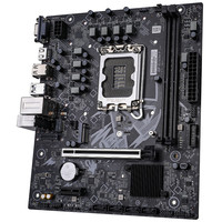 Motherboard B760M-F LGA1700 DDR4 Mendukung CPU Intel Generasi ke-14/13/12, Daya 6+1+1 Fase, PCIe 4.0, Slot M.2, ARGB, Micro ATX PC