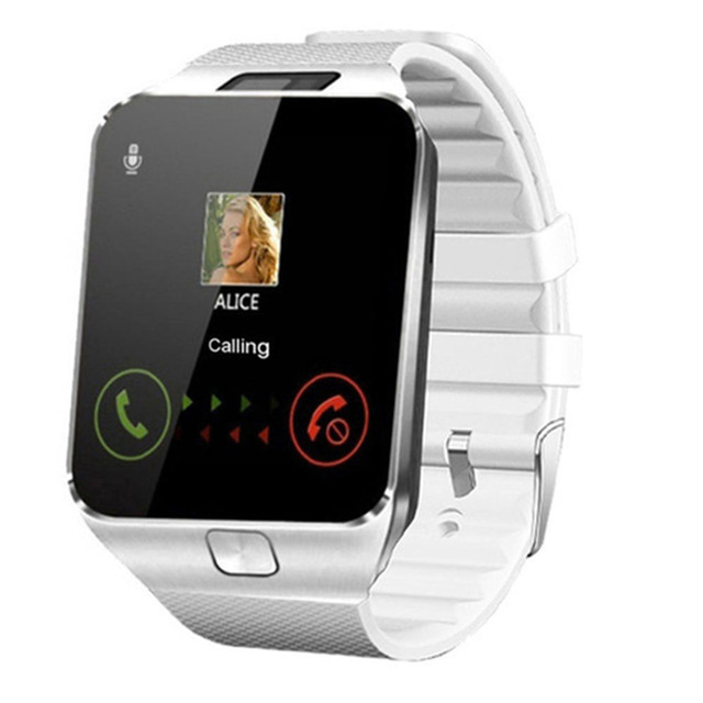 Smart Touchscreen Wrist Watch Support TF SIM Card Sports Fitness Tracker Camera BT Call Smart Watch for Android