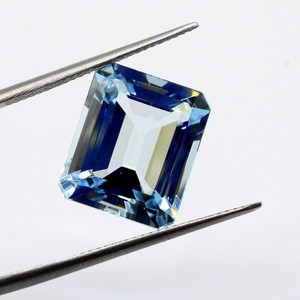 พลอยอความารีนเหลี่ยมเพชรพลอย9.00 CTS คุณภาพธรรมชาติ - Product Image 2