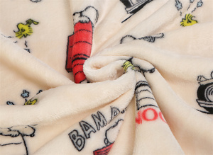 Luxury Eco-Friendly Flannel <b>Blanket</b> Knitted Comfortable Stylish Plain Design Printed Throw Office Home Warm Reusable All-Season - Product Image 3