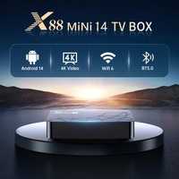 Android 14 Smart TV Box, Envío Gratis en China, Procesador de Cuatro Núcleos 2g 16g, Reproductor Multimedia 4K, WiFi6 para el Hogar