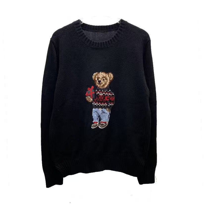 Ours pull rouge