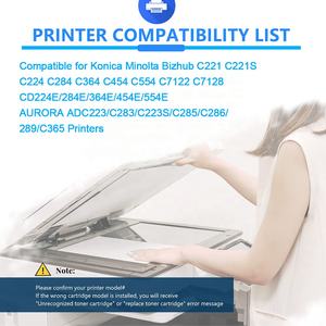 ชุดผงหมึกโทนเนอร์ Konica Minolta C454 รุ่น TN512 สำหรับตลับหมึกโทนเนอร์ Konica Minolta TN512 ชุดตลับหมึกโทนเนอร์ที่ใช้ร่วมกันได้ - Product Image 3