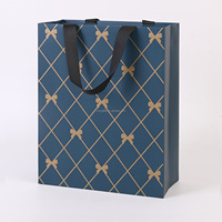 Harga Pabrik Kustomisasi Tahan Lama Biodegradable Aseptik Tas Belanja Kertas Sekali Pakai dengan Cetak Logo dan Pegangan Pita Kertas