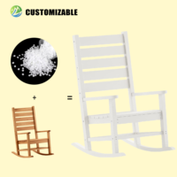 Table de salon de jardin moderne pliable en HDPE résistant aux intempéries, protégée contre les UV, imperméable, résistante à la décoloration, robuste pour la cour