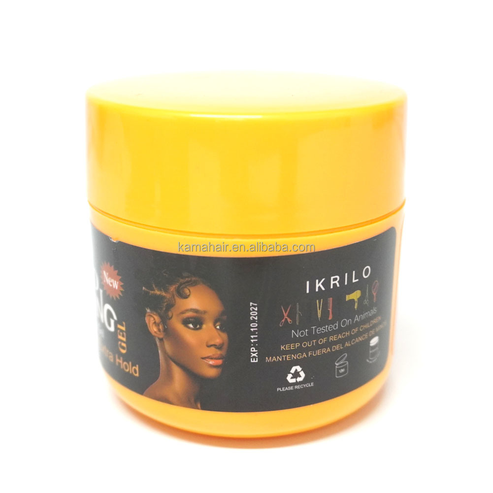 Factory Hot Sale Hair Braid Gel Extra Hold Twist Loc N Gel Edge Control Shine and Hold Braids Styling Braiding Gel Detail Section 3