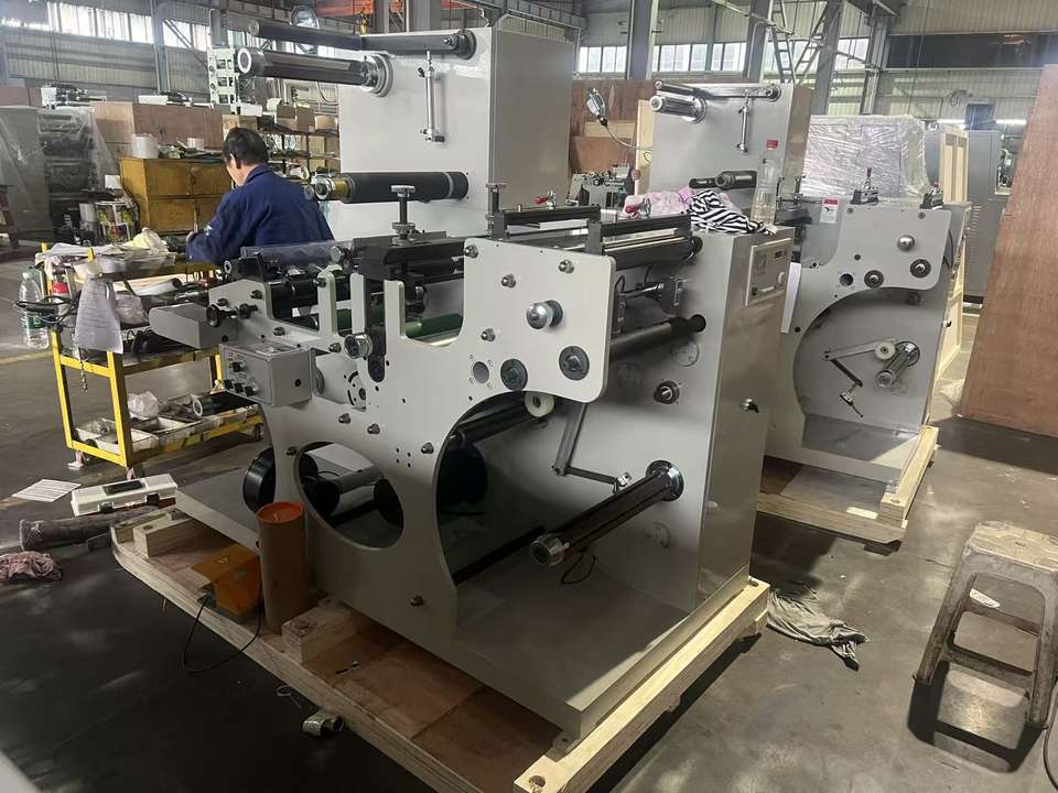 GP-320YB Label Slitting Die Cutting Machine Blank Label 100m/min Rotary ...