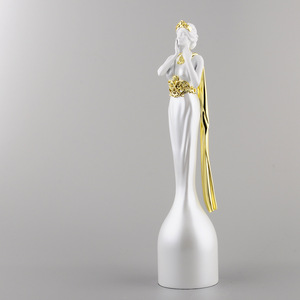 Trophée créatif en métal massif, design <span class=keywords><strong>Muse</strong></span>, sculpture d'art abstraite personnalisée, statue de déesse - Product Image 3