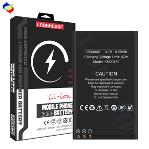 Batterie KM00459 de qualité d'usine originale, flambant neuve, 3.7V, 2500mAh, pour Kruger&Matz - Product Image 1