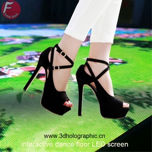 Digital interactiva de baile Led cartelera de arreglar en el suelo de la pantalla led bailando interactivo P4.81 - Product Image 1