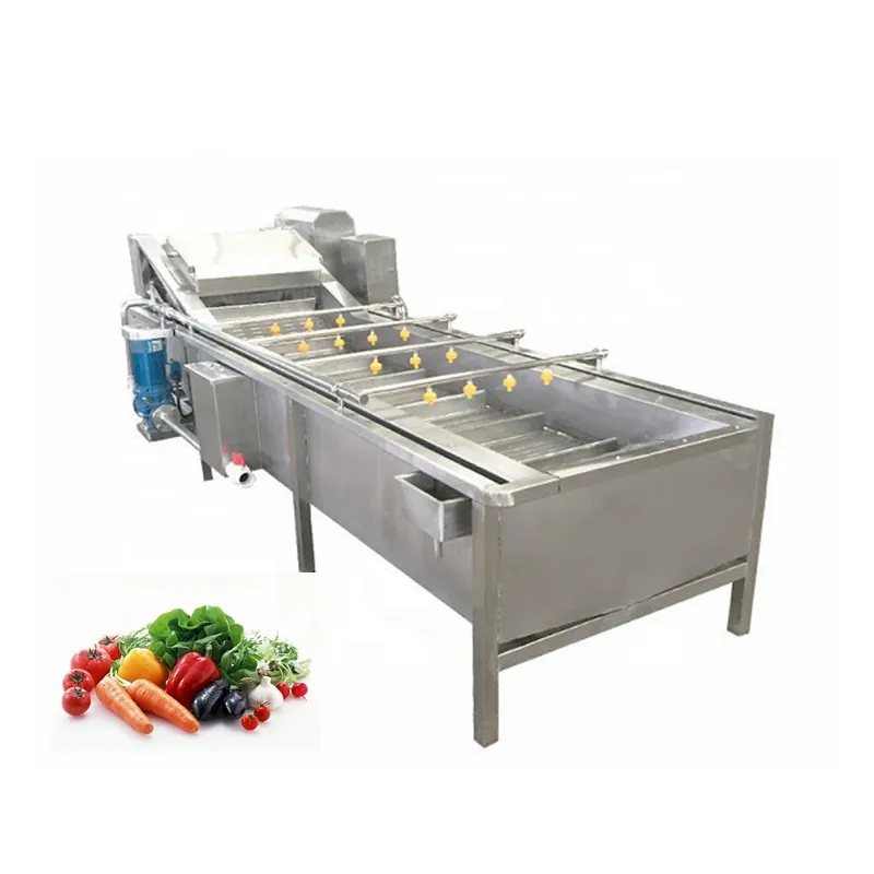 Green olive cleaning machine by air bubble and spray/machine to clean olives and other fruits