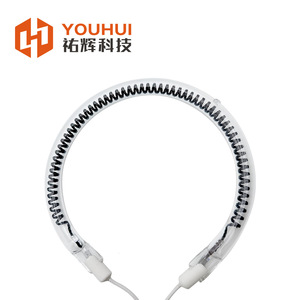 Youhui Carbon Fiber Infrared <b>Heating</b> Lamp <b>Tube</b> Custom Made Oval Shape For Far Infrared Radiation - Product Image 4
