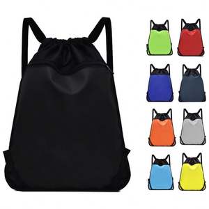 Nuevo Diseño, Bolsa Deportiva con Cordón y Separación para Artículos Húmedos y Secos, Logotipo Personalizado, Mochila con Cordón y Logotipo para Natación y Playa - Product Image 4