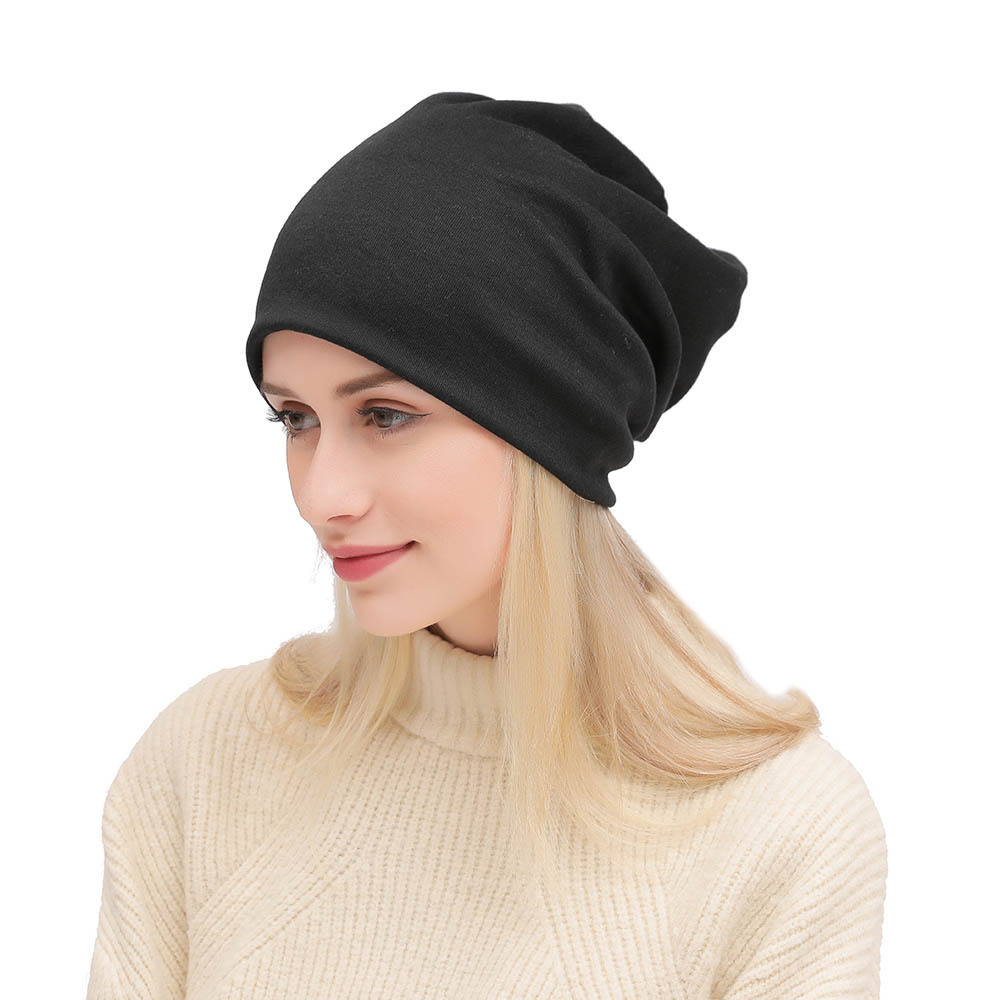 Sports Street Style Hip-hop Ladies Winter Hats Custom Woven Label Winter Beanie Thin Hip-hop Soft Cotton Beanies For Women