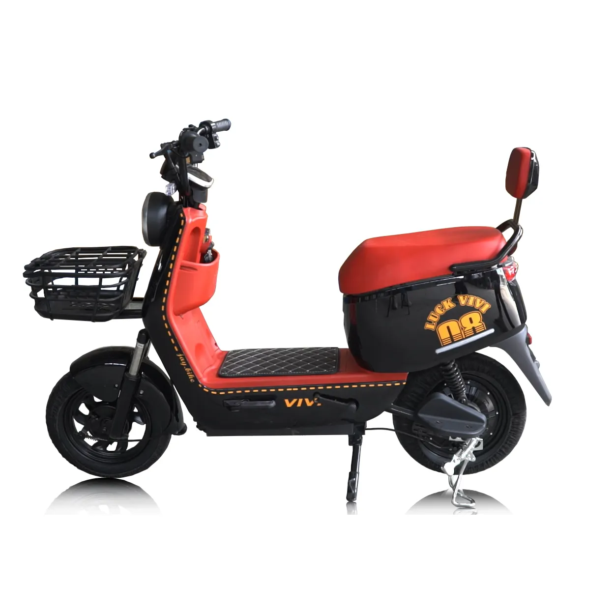 2024 Haute qualité avec scooter électrique à deux roues véhicule urbain à batterie 500W vélo de ville électrique