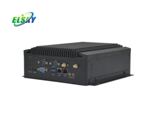 PC Fanless ELSKY 2025 con Intel I7-10510U di 10a Generazione, IPC6900, SSD M.2 NVMe, 64GB DDR4, 6 Porte COM per Uso Industriale - Product Image 1
