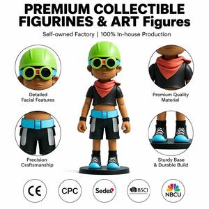 Fabricante de juguetes de vinilo de PVC personalizado para coleccionables de personajes artísticos, proveedor OEM para figuras de entretenimiento - Product Image 1