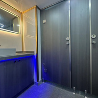Remorque mobile pour toilettes Toilettes mobiles Toilettes mobiles Toilettes publiques