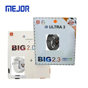 Hot Bán Smartwatch 2in1 Hộp Cộng Vớ<span class=keywords><strong>i</strong></span> Tai Nghe I9 Không Dây Đồng Hồ Quà Tặng Set 2-Trong-1 Thông Minh Đồng Hồ Tai Nghe - Product Image 1