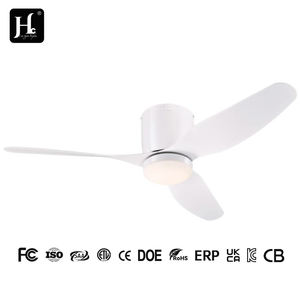 Ventilador de Techo Moderno de 42/52 Pulgadas para Dormitorio con Luz, 3 Aspas de ABS, Control Remoto para Uso Doméstico y Hotelero - Product Image 6