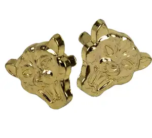 metal pair custom made durable unisex male female cuff decorative button