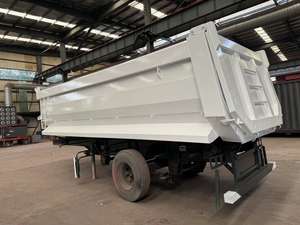 Prix d'usine 2-6 <span class=keywords><strong>essieux</strong></span> 40-120 tonnes Suspension pneumatique côté inclinable arrière Camion de transport robuste Semi <span class=keywords><strong>remorque</strong></span> à benne <span class=keywords><strong>basculante</strong></span> à vendre - Product Image 3