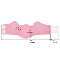 Fajase de compression abdominale post-opératoire Lipo Tummy Tuck Ab avec logo personnalisé 360 Aplatissement du ventre Ab Board avec Lipo Foam