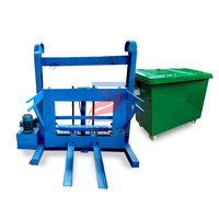 Chargeur de poubelle à bon prix/élévateur de poubelle à cendres/palan à poubelle