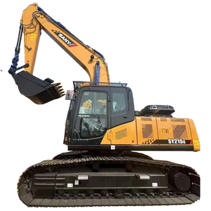 รถขุดตีนตะขาบมือสอง SANNY SY215C ของญี่ปุ่น น้ำหนัก 22 ตัน เครื่องจักรก่อสร้าง สภาพ 90% ใหม่ รถขุดมือสอง SANNY SY215C เครื่องยนต์และปั๊มอย่างดี - Product Image 1