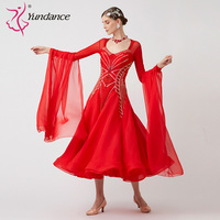 B-23182 personnalisé nouvelle robe de danse de salon standard international robes de danse de salon en soie perlée de haute qualité à vendre