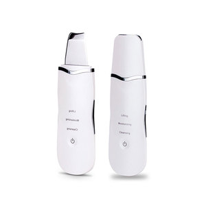 Tốt Nhất Người Bán Siêu Âm Da Scrubber Lột Mụn Đầu Đen <span class=keywords><strong>Remover</strong></span> Mặt Cleaner Bàn Chải Với Thìa Điện Khuôn Mặt Lỗ Chân Lông Sạch Hơn - Product Image 2