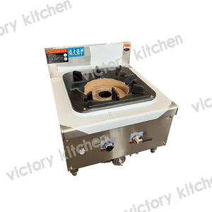 Estufa de cocina con estilo Kwali Range de acero inoxidable de alta presión VICTORY, modelo VCT para equipos de catering y restaurante, hoteles - Product Image 3