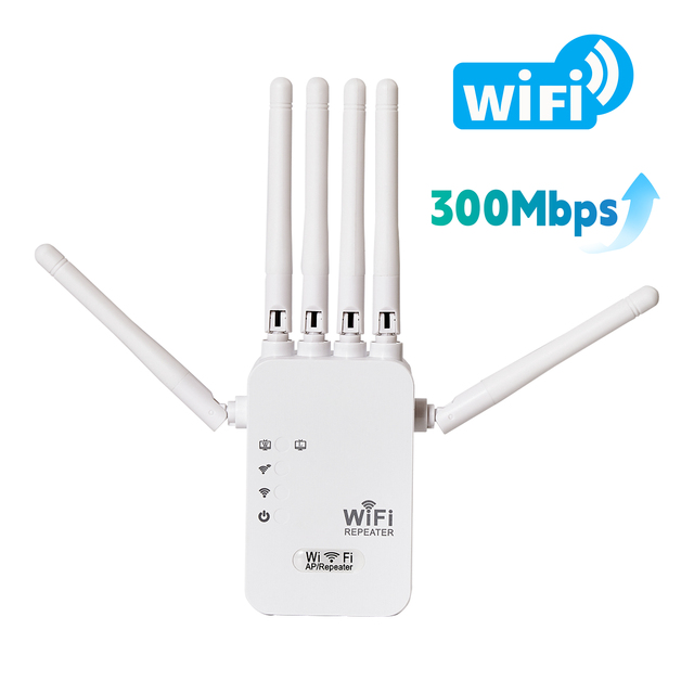 300Mbps Signal Booster 2.4G Signal Amplifier 802.11N Wifi Range Extender Wireless Repeteur Wifi Repeaters Wifi signal Repeater