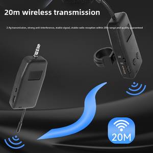 BHA AG-108 Micrófono Inalámbrico para Flauta, Colector de Sonido, Ocarina, <span class=keywords><strong>Suona</strong></span>, Instrumento Musical para Consolas de Mezcla y Altavoces - Product Image 2