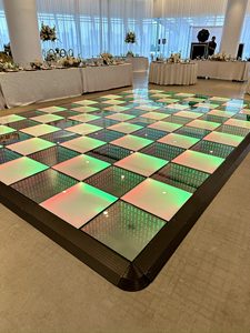 50x50cm RGB Night Club Disco DJ Floor <strong>Dance</strong> LED Spotlights 3D Time Tunnel Stage Lighting DMX Control Magnetic Music Equipment - Product Image 3