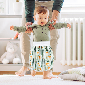 Famichier新款儿童婴儿尿布棉可洗可重复使用裙2合1 - Product Image 6