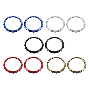Anneaux d'accent de pouce chromés pour <span class=keywords><strong>Xbox</strong></span> <span class=keywords><strong>One</strong></span> Elite contrôleur pièce de réparation accessoire de jeu nouveau paquet de 2 accessoires de remplacement - Product Image 3