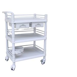 Chariot médical ABS, chariot pour équipement infirmier et de beauté, chariot à pansements, chariot à outils d'hôpital, chariot à outils - Product Image 1