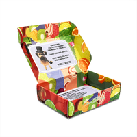 Offre Spéciale : Boîtes d'expédition ondulées, pliables, avec impression CMJN, revêtement UV complet, pelliculage mat, recyclables, pour emballage cadeau et vêtements, gaufrage, format carré