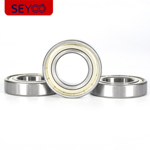 Roulement à billes à gorge profonde SeYoo 6006ZZ 30x55x13mm 2RS scellé en acier chromé de précision P0 pour instruments - Product Image 1