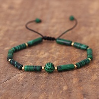 Bohème 4*13mm Tube Turquoise Pierre Naturelle Perles Bracelet Boho Mode Multi Couleurs Jaspe Dainty Bracelet Bijoux Dropship