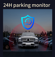 Caméra embarquée double objectif 4G LTE avec résolution 2K, suivi GPS, diffusion en direct WiFi à distance, vision nocturne et surveillance de stationnement 24h/24